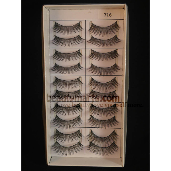 Handmade Taiwan False Eyelash #716 (10 Pairs)